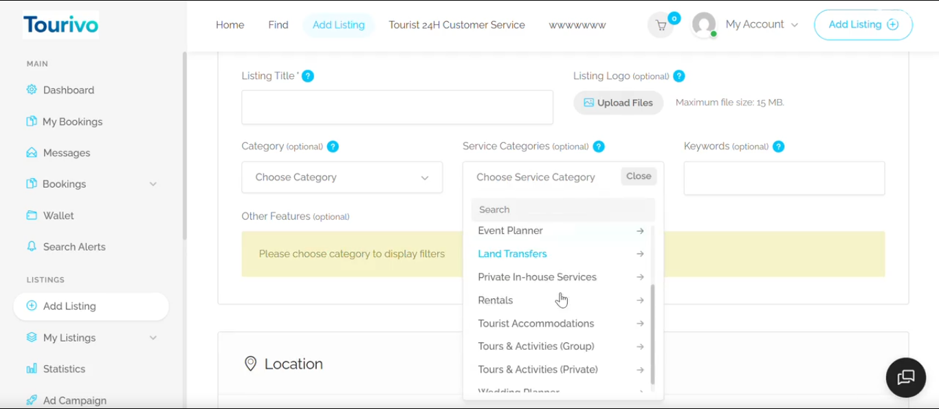 Luxury Real Estate Portal — screenshot 2